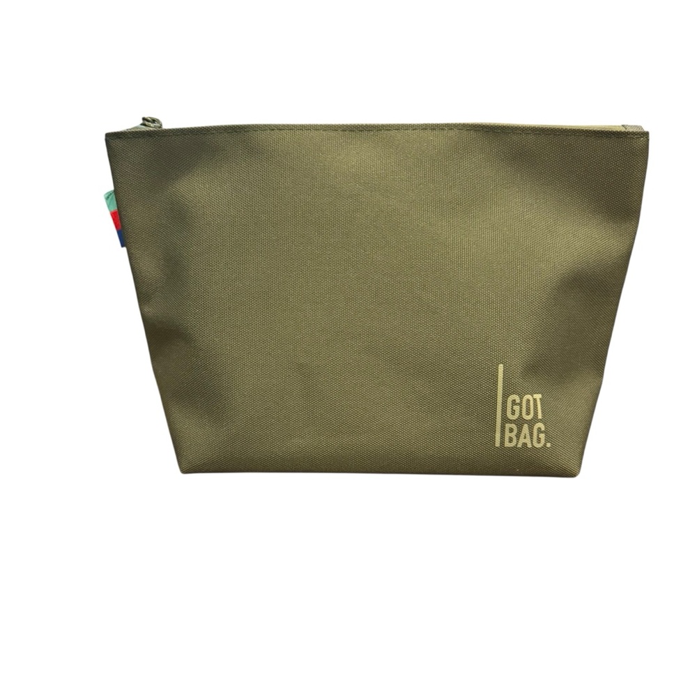 Got Bag Water Repellent Olive Green Zip Pouch O/S